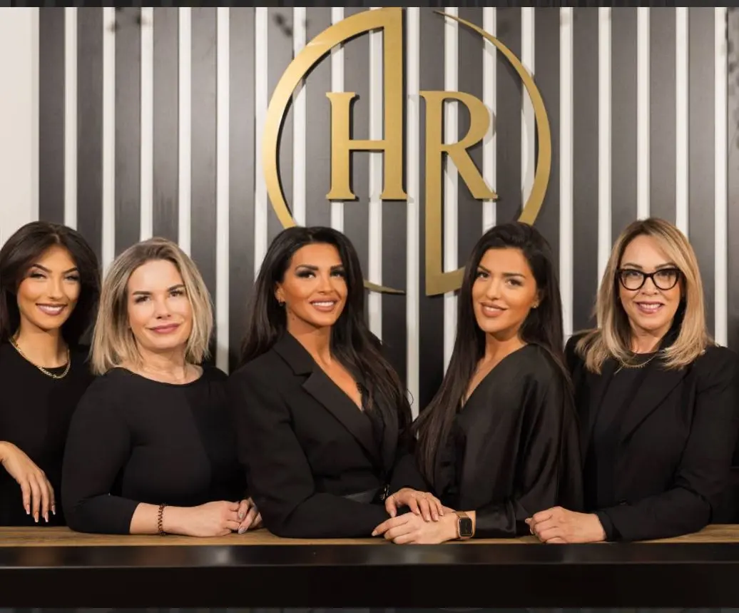 Das Team von HR Hair & Beauty im Salon in Basel